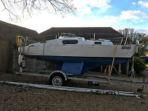 sailing boat yacht Caprice 19 including Trailer