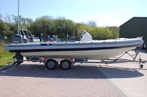 RIBEYE S785 RIB BOAT WITH YAMAHA 300HP 4 STROKE & TRAILER