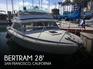1985 Bertram 28 Flybridge Cruiser