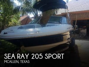 2010 Sea Ray 205 Sport