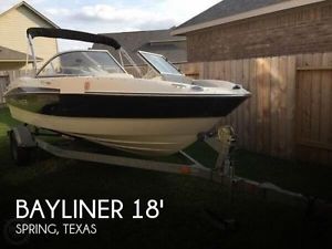 2012 Bayliner 185 Runabout Used