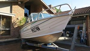 1997 Stacer 445 Runabout & Trailer