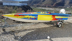 24ft Backdraft Powerboat on Trailer IN SPAIN