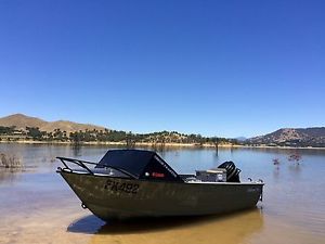 SAVAGE 4.3m 50HP MERCURY ALUMINIUM BOAT TINNE