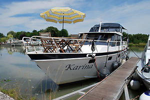 Cascaruda 1200 AK Dutch steel cruiser. River, canal, coastal, sea. Liveaboard.