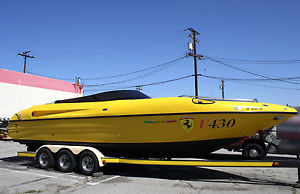 2007 Custom Ferrari F430 Design molded PowerBoat **No Reserve