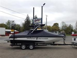 2010 Malibu Wakesetter 23 LSV Indmar 350hp Bimini Power Wedge Trailer Illusion!!