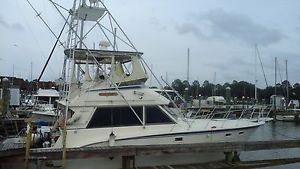 1983 43 foot Hatteras Sport Fisherman Convertible / also boat slip for sale
