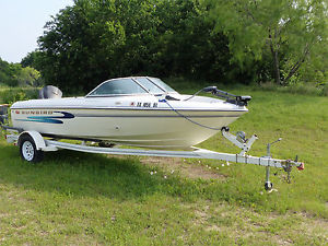 1996 Sunbird 170 Fish and Ski