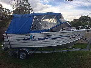 2005 ALLYCRAFT  BAR RAIDER 4.75M & 70 HP YAMAHA (85 hrs)