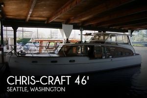 1949 Chris-Craft 46 Double Cabin Flybridge