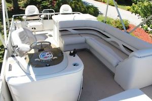 2007 CREST PRO ANGLER LE 2040 PONTOON BOAT 50TH ANNIVERSARY EDITION !!!!!!!!!