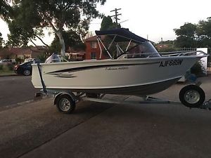 2013 STESSCO 4.85M FISHERMAN & 60 Yamaha 4 STROKE