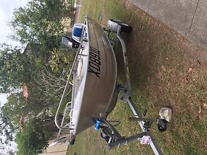2013 smartliner tinny with a 30hp suzuki and trailer