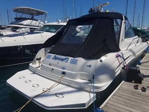 Freshwater Sea Ray Sundancer 410 with Diesel Cats 45' overall with platform