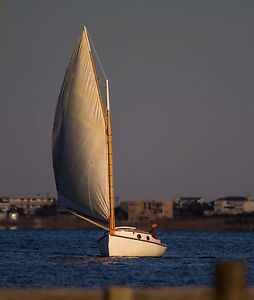 17' Herman Cat Boat, sailboat image 1