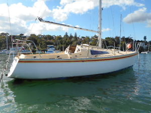 Halvorsen 25ft fiberglass yacht Yanmar diesel fixed keel (sydney Harbour) NoResv