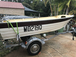 4.0M (13ft) Aluminium Savage Kestrel Hull on Full Gal Trailer