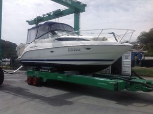 Bayliner 2655 Ciera 2002 inc extended swim platform, tender, s/s stern rail, BBQ