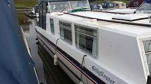23ft GRP River Cruiser Boat BMC Engine Enfield Z Drive Liveaboard Project