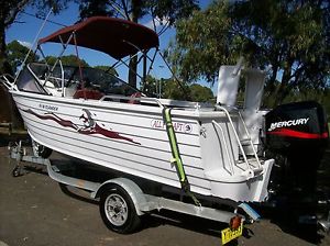Ally Craft 510 Islander 2004 Fishing Aluminium Boat **No Reserve**