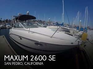 2007 Maxum 2600 SE