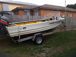16ft Quintrex Fishabout (40hp outboard)