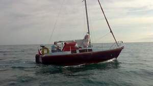 Roberts 24 Yacht Boat Trailer sailer Cruiser