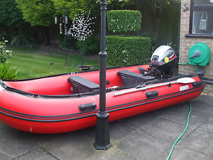 EUROPA SPORTS RIB - 3.8 METRE INFLATABLE RIB WITH ALUMINIUM DETACHABLE FLOORS
