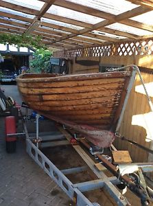 Clinker built day boat