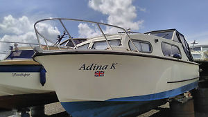 1971 FREEMAN 23 4 BERTH RIVER CRUISER PERKINS 4108 DIESEL INBOARD ON SHAFT DRIVE