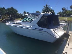boats searay 3000 twin 357 mercruser