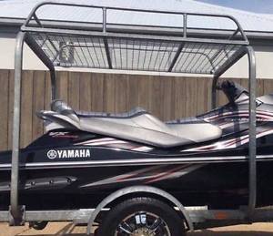 Jet ski or boat galvanised trailer cargo rack/carrier