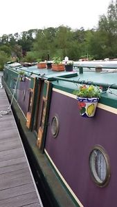 NARROWBOAT "EMILY MAUD" 60ft TRAD STERN