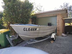 Aluminium Boat 14ft 30hp Tohatsu