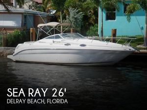 2000 Sea Ray 260 Sundancer Used
