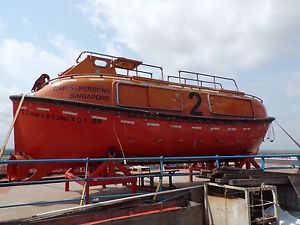 30' LIFEBOAT FOR 60 PERSON IN GREAT CONDITION OF THE SAFE LANCIA RIG