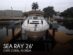 2001 Sea Ray 260 Sundancer