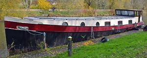 66ft x 13ft Dutch Barge - UNFINISHED PROJECT