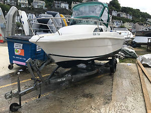 Jeanneau Merry Fisher 480  Boat, Honda 50hp and trailer
