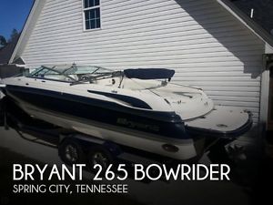 2008 Bryant 265 Bowrider Used