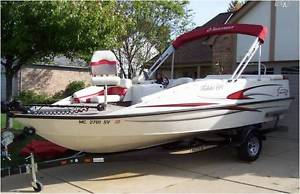 2005 Lowe Suncruiser Tahiti 192 deck boat / ski boat