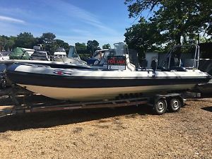 RIB BOAT RIBEYE 7500 MERCURY 200 SALTWATER **TRAILER AVAILABLE**
