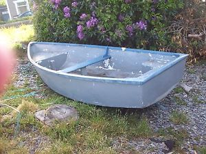 fibre glass rowing boat