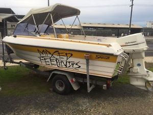 Boat, Stejcraft runabout, Fish & Ski
