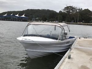 Quintrex aluminium 14 feet runabout