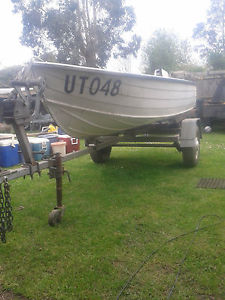 3.6m Savage Snipe Tinny with Suzuki 7.5HP Outboard