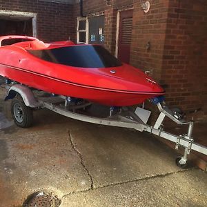 FOR SALE. RED JET BOAT.
