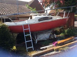 Hurley Marine Silhouette III Sailing Boat - Mid-Project