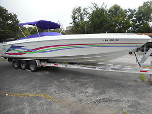 BAJA 32 CALIBER TWIN 454'S 12000 IN SERVICES/UPGRADES LAST SPRING W/ TRAILER
